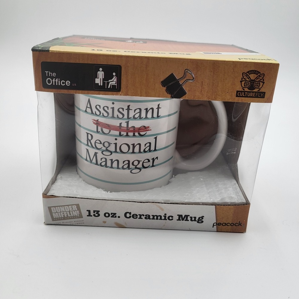 The Office Assistant To The Regional Manager 13 oz. White Coffee Mug‎
